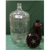 Image 1 : TWO VINTAGE BOTTLES & FISHING REEL