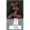 Image 1 : BRONZE FIGURAL RABBIT SPIGOT HANDLE
