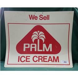 ORIGINAL PALM ICE CREAM SIGN