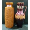 Image 1 : TWO WEST GERMANY VASES