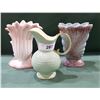 Image 1 : THREE VINTAGE POTTERY VASES