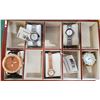 Image 2 : JEWELRY BOX W/5 NEW FASHION WATCHES