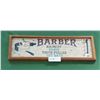 Image 1 : WOODEN BARBER SIGN
