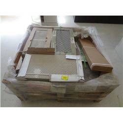 Pallet full of tile samples