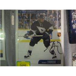 GEORGE LARQUE AUTOGRAPHED PICTURE