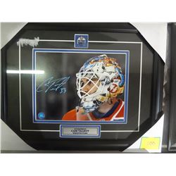 EDMONTON OILERS CAM TALBOT AUTOGRAPHED PICTURE