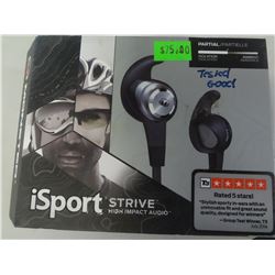 monster isport strive high impact audio