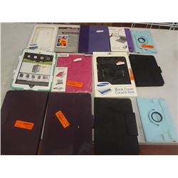 12 tablet cases /screen protectors