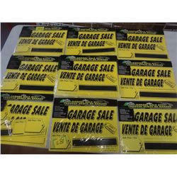 22 sets of garage sale kits