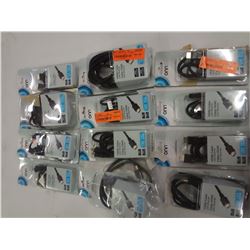 12 HDMI CABLES HIGH SPEED ETHERNET