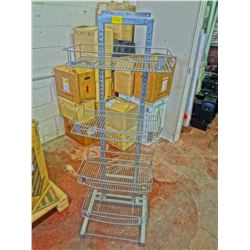 METAL DISPLAY RACK