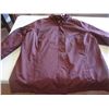 Image 1 : LADIES GEORGE PLUS MAROON SPRING JACKET SZ 2X