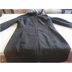 LADIES ATHLETIC WORKS BLACK SPRING COAT SZ MM