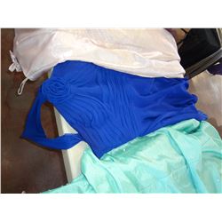 blue dress no size