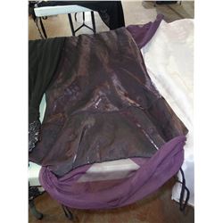 purple fairweather dress no size