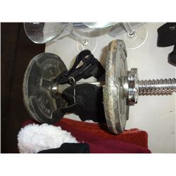 Weights with Gloves
