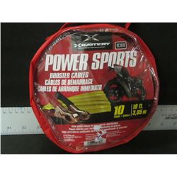 New Powersports Booster Cables for ATV & BIKES / Compact easy to carry