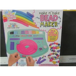 New Make & Bake Bead Maker / mold model bake your own jewlery