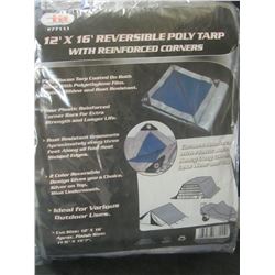 New 12ft x 16ft Reversable Tarp