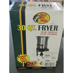 30 quart Fryer / Aluminum / 38,000 btu / worrie free safety timer