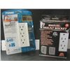Image 1 : New 6 outlet swivel socket surge protector & 6 outlet surge protector
