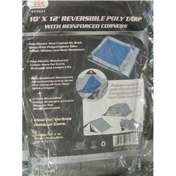 New 10ft x 12ft Reversable Tarp