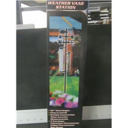5 Funtion Weather Vane Station / 56" high easy to install