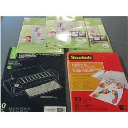 Lot of 5 Printer sheets / 3 packs of Fabric sheetsfor ink jet/ 2 packs of