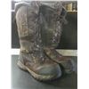 Image 1 : Red Head Bone Dry Waterproof Hunting Boots / size 9/ leather + fabric upper