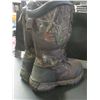 Image 2 : Red Head Bone Dry Waterproof Hunting Boots / size 9/ leather + fabric upper