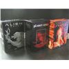 Image 1 : 3 Movie Box Sets / Aliens - Planet of the Apes / Die Hard/ all cd's are there &
