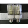 Image 1 : 2 New 136 Epistar LED Cobb Lightbulbs / 35 watt = to 100watt incondescent