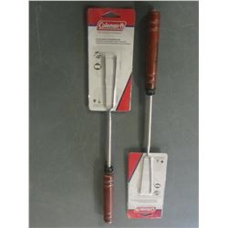 New set of 2 Coleman Telescoping Rotisserie Wiener Sticks
