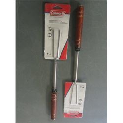 New set of 2 Coleman Telescoping Rotisserie Wiener Sticks