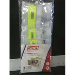 New set of 3 Coleman Slash-Proof Pouches / 5x7-7x10-10.5x13.5