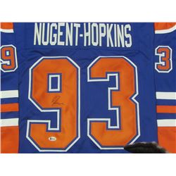 Ryan Nugent Hopkins Hand Signed Jersy with COA