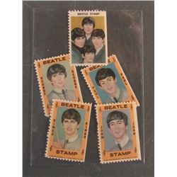 Complete Set 1964 Beatles Stamps