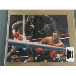 James  Buster  Douglas Hand Signed 8 x 10 photo with COA. Great pic of