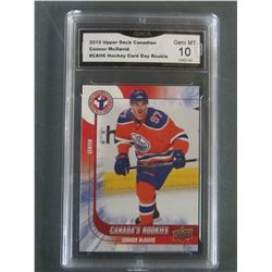 Connor McDavid Rookie Card / Graded Gem Mint 10