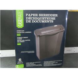 New Casemate Paper Shredder / 6 sheet