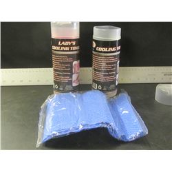 Set of His & Hers Cooling Towels / Just wet flick towel and you get hrs of