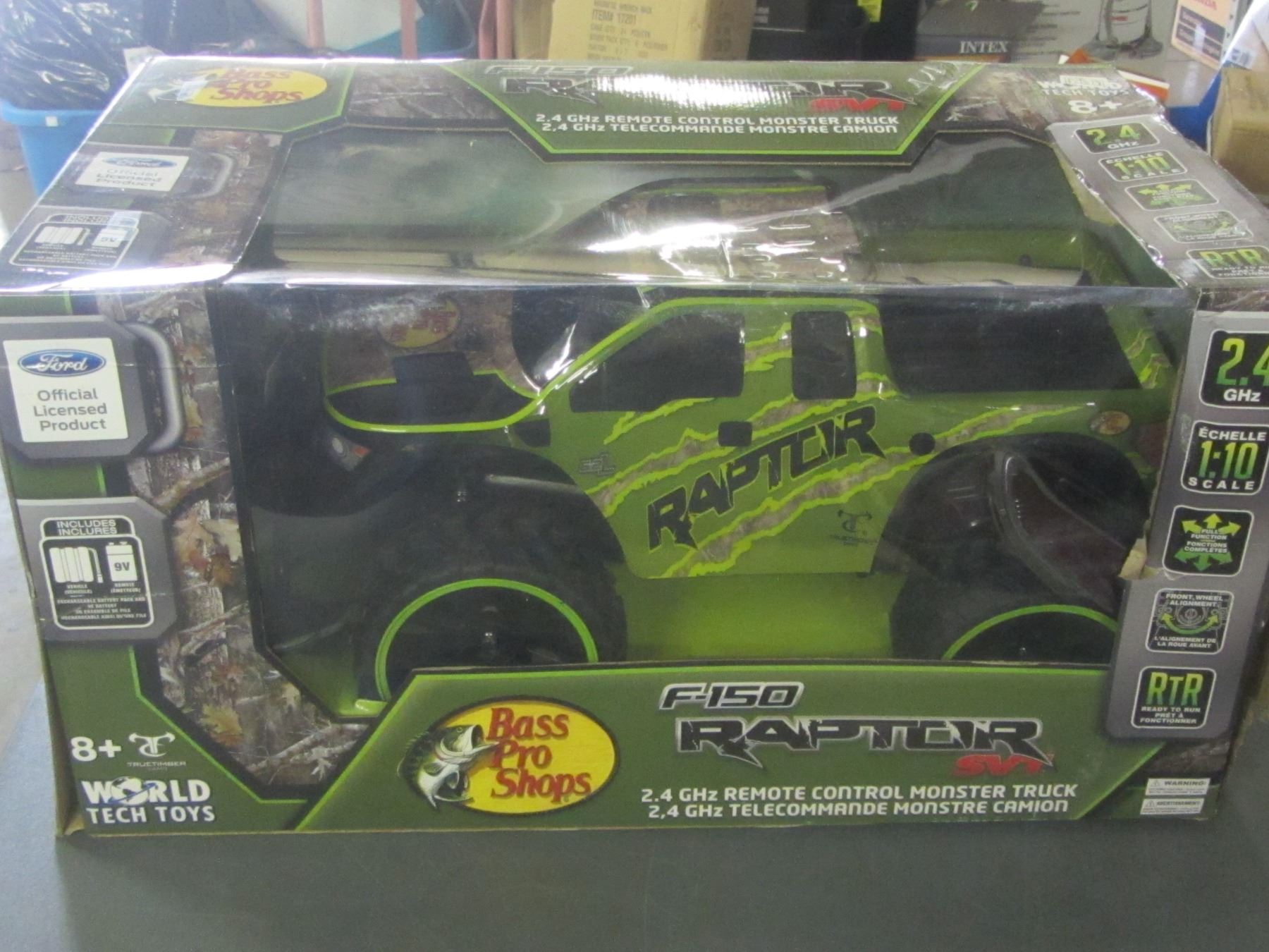 F-150 Raptor 2.4ghz Remote Control Monster Truck