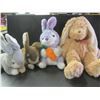 Image 1 : 4 Super Soft New Easter Bunny's