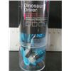 Image 1 : Dinosaur Driver Metal Zipper Headphones / blue