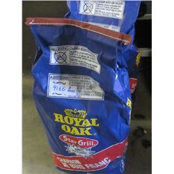 2 bags of Royal Oak Lump Charcoal / 1 bag has small hole