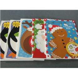 Lot of 5 Coloring Books with over 100 stickers in each book
