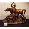 Image 1 : BRONZE STATUE with Hunt Motif BEAZLER