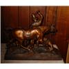Image 2 : BRONZE STATUE with Hunt Motif BEAZLER