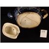 Image 2 : STAFFORDSHIRE TEAPOT Blue & White