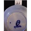 Image 2 : FLOW BLUE Saucer TEMPLE Pattern